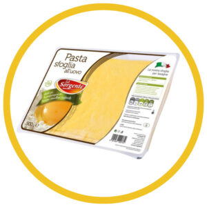 pasta fresca fogli per lasagne la sorgente - pasta sfoglia all'uovo