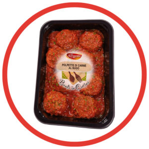 secondi piatti gastronomia piatti pronti bontà in cucina la sorgente - polpette